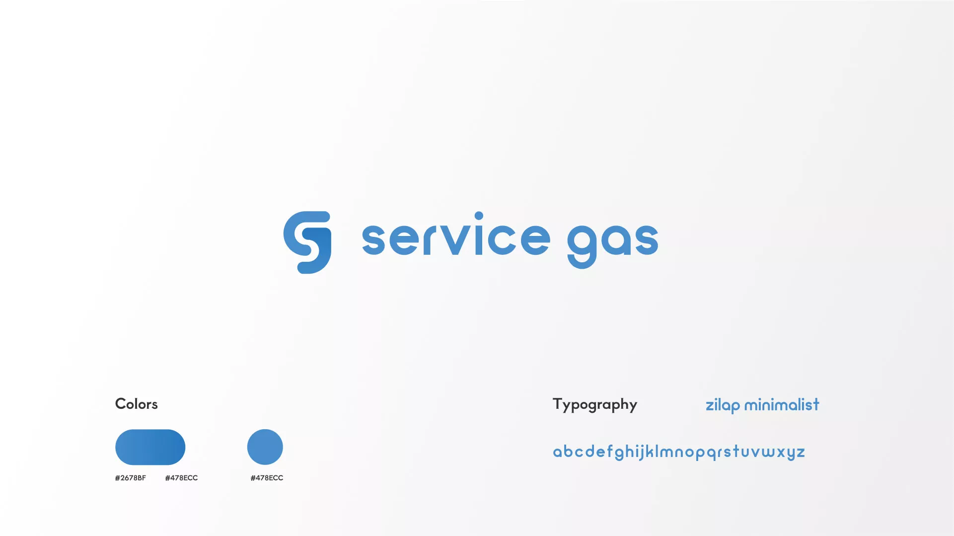 Разработка логотипа газовой компании «Сервис газ» в Щелково