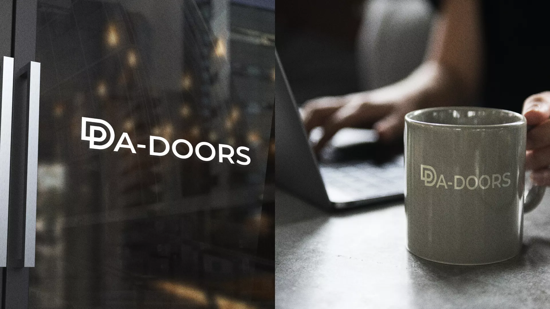 Создание логотипа компании «DA-DOORS» в Щелково